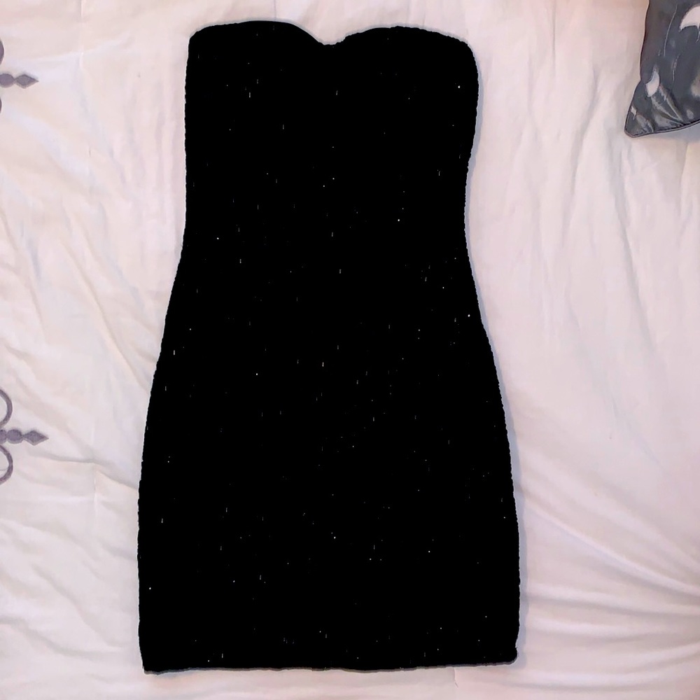 Beautiful sparkly Little black dress.